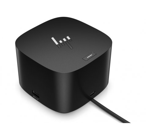 HP Thunderbolt Dock G4 280W con Cable Combinado - Thunderbolt 4 con 13 Puertos - hasta 230W de Potencia para Workstations - Soporte hasta 4 Monitores 4K - Ethernet 1Gb/2.5Gb, USBâ??C y USBâ??A, HDMI 2.0 y 2x DisplayPort 1.4 - Color Negro