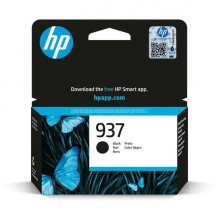 HP 937 Negro Cartucho de Tinta Original - 4S6W5NE