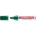 Edding 500 Rotulador Permanente - Punta Biselada - Trazo entre 2 y 7 mm. - Recargable - Secado Instantaneo - Color Verde (10 uds)