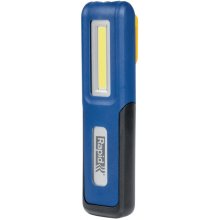 Rapid The Inspector Linterna LED Magenetica - Luz Frontal 150 Lumenes y Luz Superior 50 Lumenes - Bateria Recargable - Color Azul/Negro