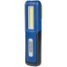 Rapid The Inspector Linterna LED Magenetica - Luz Frontal 150 Lumenes y Luz Superior 50 Lumenes - Bateria Recargable - Color Azul/Negro