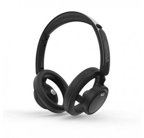Energy Sistem Open Design Auriculares Bluetooth - Tecnologia Open Sound - DiseÃ±o Ergonomico - Conexion Multipunto - Hasta 40h de Bateria - Microfono con Reduccion de Ruido ENC - Asistente de Voz - Color Negro