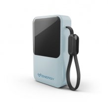 Energy Sistem Pro Powerbank 20000 mAh - 45W - Tecnologia Intelligent Power Delivery - 2 Puertos Para Carga Simultanea - USB-C y USB-A - Sensor NTC - Color Azul