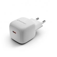 Energy Sistem GaN Charger Cargador GaN 45W - 1x USB-C PD - Carga Inteligente y Rapida - Control de Temperatura y Sobretension - DiseÃ±o Compacto - Color Blanco