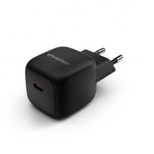 Energy Sistem GaN Charger Cargador GaN 45W - 1x USB-C PD - Carga Inteligente y Rapida - Control de Temperatura y Sobretension - DiseÃ±o Compacto - Color Negro