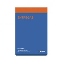 Dohe Talonario de Entregas - Cuarto Natural - 50x3 Hojas Autocopiativas - Triplicado