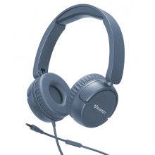 Energy Sistem Urban Auriculares con Cable - DeepBass - Diadema Extensible - Microfono Incorporado - Conexion Minijack 3.5mm - Color Azul