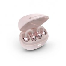 Energy Sistem StreetPods Auriculares Open Sound - True Wireless Stereo - Bluetooth 6.0 - Hasta 20 Autonomia - Microfono y Asistente de Voz Integrado - DiseÃ±o Curved-Fit Tipo Pendiente - Color Rosa