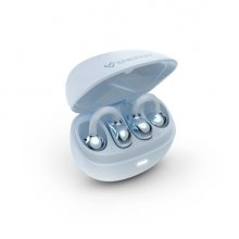 Energy Sistem StreetPods Auriculares Open Sound - True Wireless Stereo - Bluetooth 6.0 - Hasta 20 Autonomia - Microfono y Asistente de Voz Integrado - DiseÃ±o Curved-Fit Tipo Pendiente - Color Azul