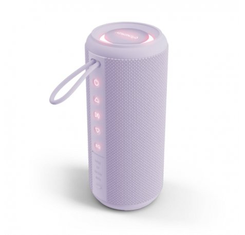 Energy Sistem Ocean Altavoz 25W - Bluetooth 5.4 - Funcion True Wireless - Hasta 14 Horas de Autonomia - Luces RGB - Funcion Manos Libres - Color Violeta