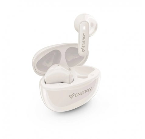 Energy Sistem PopBuds Auriculares True Wireless - Bluetooth 6.0 - 20h Autonomia - DiseÃ±o Compacto - Color Blanco