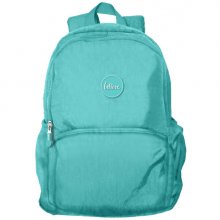 Dohe Serie Pastel Mochila Escolar Mediana - 2 Compartimentos - Tirantes Reforzados y Ajustables - Asa Superior - Color Verde Pastel