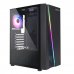 Unykach Glayze Caja Torre ATX - Iluminacion ARGB - Ventana Lateral Cristal Templado - USB-A 2.0/3.2 y Audio - 1 Ventilador 120mm RGB Instalado