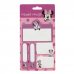 Safta Minnie Mouse Minty Pack de Notas Adhesivas - Formatos Surtidos - Cabecera para Colgar - 10x20cm - Color Rosa