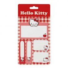 Safta Hello Kitty Pack de Notas Adhesivas - Formatos Surtidos - Cabecera para Colgar - 10x20cm - Color Rojo y Blanco