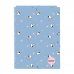 Safta Snoopy Carpeta con 3 Solapas - Tapas Duras Forradas - Formato Folio - Cierre con Gomas - 260x25x335mm - Color Azul