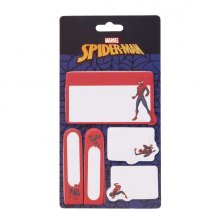 Safta Spider-Man Pack de Notas Adhesivas - Formatos Surtidos - Cabecera para Colgar - 10x20cm - Colores Surtidos
