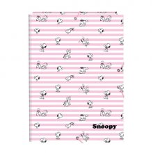 Safta Snoopy Carpeta de 3 Solapas - Formato Folio - Cierre con Gomas Elasticas - Tapas Duras Forradas - 26x33.5x2.5cm - Color Rosa