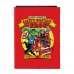Safta Avengers Carpeta con 3 Solapas - Tapas Duras Forradas - Formato Folio - Cierre con Gomas - 260x25x335mm - Color Rojo