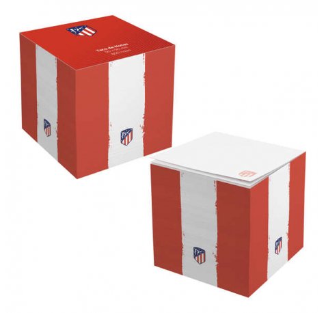 Dohe Atletico de Madrid Taco de 800 Hojas Preimpresas 90x90mm