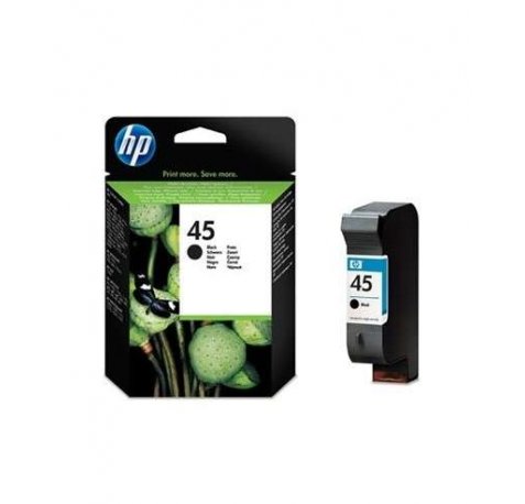 HP 45 Negro Cartucho de Tinta Original - 51645AE