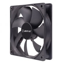 Unykach Ventilador 120mm - Velocidad Max. 1200rpm - Color Negro Unykach Ventilador 120mm - Velocidad Max. 1200rpm - Color Negro