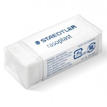 Staedtler Rasoplast 526 B30 Goma de Borrar - Borrado de Alta Calidad - Minimos Residuos - Color Blanco (30 uds)
