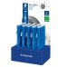 Staedtler Mars Plastic 528 50 Expositor con 20 Portagomas en Forma de Lapiz - Con Cursor para Deslizar la Goma - Sin Ftalatos ni Latex