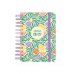 Finocam Cosmo Cart Agenda Escolar 26/27 - 1 Dia por Pagina - Formato 8Âº - 120x169mm - Tapas de Carton Forrado - Papel de 80g/m2 - Espiral Metalica - Esquinas Microperforadas - Multicolor