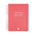 Finocam Cosmo Flex Agenda Escolar 26/27 en Catalan - 1 Dia por Pagina - Formato 4Âº - 155x212mm - Tapas de Polipropileno - Papel de 80g/m2 - Espiral - Esquinas Microperforadas - Color Rojo