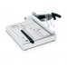 Fellowes Astro Guillotina de Papel - Formato A4 - Base Metalica - Protector Transparente - Corte Ajustable - Seguro Automatico - Capacidad de Corte hasta 50 Hojas - 38.6x57x26.5cm - Color Gris