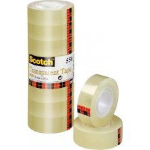 Scotch Pack de 8Â Cintas Adhesivas - 19mm x 33m - Color Transparente