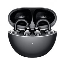 Honor Earbuds Clip Auriculares True Wireless - Puente de Arco de Titanio - Bluetooth 5.3 - Cancelacion de ruido - Color Negro