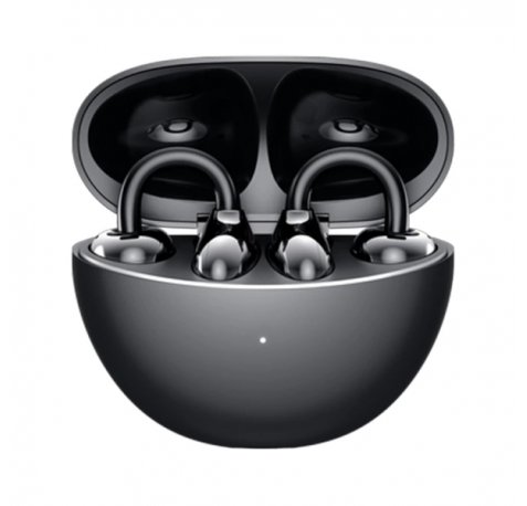 Honor Earbuds Clip Auriculares True Wireless - Puente de Arco de Titanio - Bluetooth 5.3 - Cancelacion de ruido - Color Negro