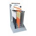 Eberhard Faber Animal Pen Expositor con 15 Plumas Estilograficas - Ancho de Trazo M - Capuchon con Formas de Animales - Tacto Soft - Tinta de Color Azul