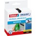 Tesa On & Off Cinta de Velcro 20mm x 2.5m - Se puede Abrir y Cerrar hasta 10.000 Veces - Color Negro
