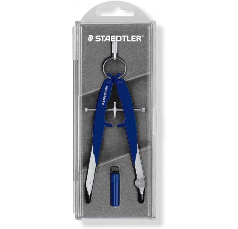 Staedtler Mars 556 00 Compas de Precision - Diametro Maximo 225mm - Husillo Central