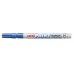 Uni-ball PX-21 Paint Marker - Marcador de Pintura - Punta Acrilica de Bala 0.8-1.2mm - Permanente en Todas las Superficies - Resistente a Luz y Agua - Cuerpo de Aluminio - Color Azul Claro (12 uds)