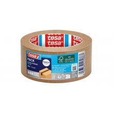 Tesa Ultra Strong Paper Precinto de Papel 50mm x 25m - Gran Adhesion, Alta Resistencia al Desgarro - Fabricado con un 52% de Materiales Renovables - Papel FSCÂ® - Color Marron