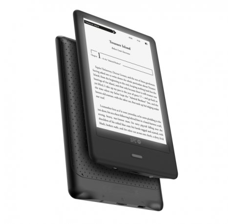 SPC Dickens Light 2 Pro Ebook - Pantalla Retroiluminada 6" Tactil -  Tinta Electronica - 8GB de Almacenamiento - Fino y Ligero - Autonomia de un Mes - Giro 90º -  Color Negro