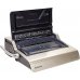 Fellowes Galaxy E Wire Encuadernadora Electrica - Perfora hasta 20 Hojas - Encuaderna hasta 130 Hojas - Bandeja Frontal - Incluye Kit de Inicio - 45x53x16.5cm - Color Gris