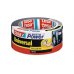 Tesa Extra Power Universal Cinta Adhesiva Americana Multiusos 50mm x 25 Metros - Fuerte Poder de Pegado - Se Rompe Facilmente con la Mano - Resistente a la Intemperie - Color Negro