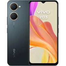Vivo Y03 Smartphone Pantalla 6.56" - 4GB - 128GB - Camara 13Mp - Bateria 5000mAh - Admite Carga de 15W - Color Negro Vivo Y03 Smartphone Pantalla 6.56" - 4GB - 128GB - Camara 13Mp - Bateria 5000mAh - Admite Carga de 15W - Color Negro