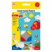 Eberhard Faber Mini Kids Pack con 4 Botes 50gr de Pasta de Modelar + 2 Herramientas - 90% Ingredientes Naturales - Facil de Lavar - Colores Blanco, Amarillo, Rojo y Azul