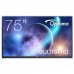 Optoma Creative Touch Serie 5 Pizarra Interactiva Tactil 75" UltraHD 4K - Certificacion Google EDLA -Tiempo de Respuesta 6ms - 32 Puntos Tactiles Simultaneos - HDMI, VGA, DisplayPort, USB-A, C, RJ-45 - Android 13