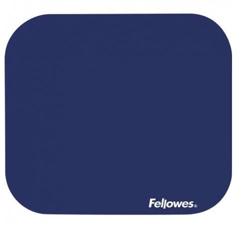 Fellowes Alfombrilla Premium - Base de Goma Antideslizante - Superficie de Poliester - 23.2x19.9cm - Color Azul