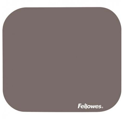 Fellowes Alfombrilla Premium - Base de Goma Antideslizante - Superficie de Poliester - 23.2x19.9cm - Color Gris