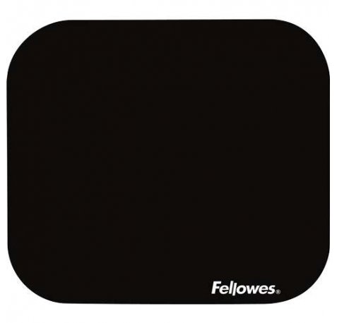 Fellowes Alfombrilla Premium - Base de Goma Antideslizante - Superficie de Poliester - 23.2x19.9cm - Color Negro