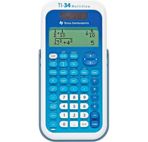 Texas Instruments TI-34 Calculadora Cientifica MultiView