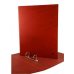Mariola Carpeta Archivador de 2 Anillas Carton Forrado Papel Plastificado Cuero - Tamaño Folio Apaisado - Anillas Mixtas 25mm - Medidas 25x34x4cm - Color Marron (5 uds)